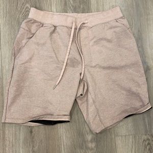XL Pink lululemon Sweat Shorts